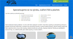 Desktop Screenshot of folie-hk.cz